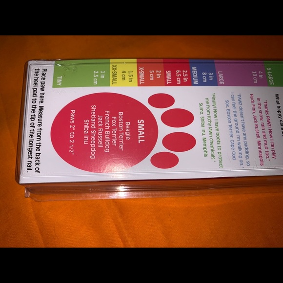 Small waterproof slip on booties for 🐶 dogs - Picture 4 of 6